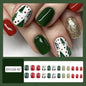 24pcs Christmas False Nail Decal stickers - www.Shopthatapp.com