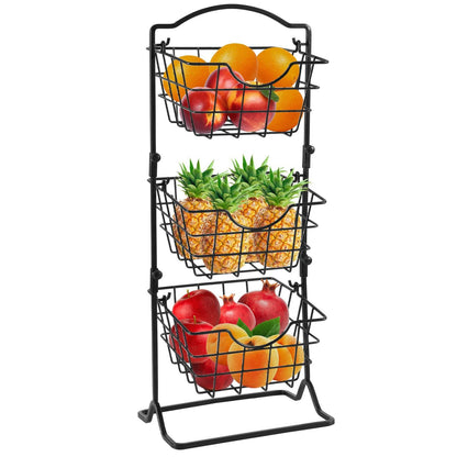 Simple Multi-layer Iron Shelf  Iron Can Be Shaken Storage Shelf Kitchen Organizer - www.Shopthatapp.com