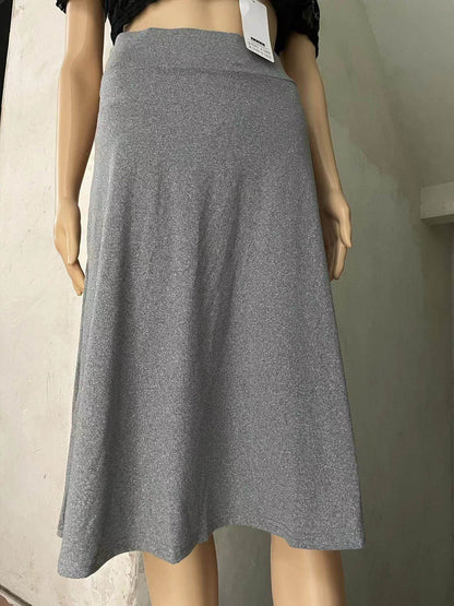 Women's casual High Waist flared Midi Skirt - www.Shopthatapp.com