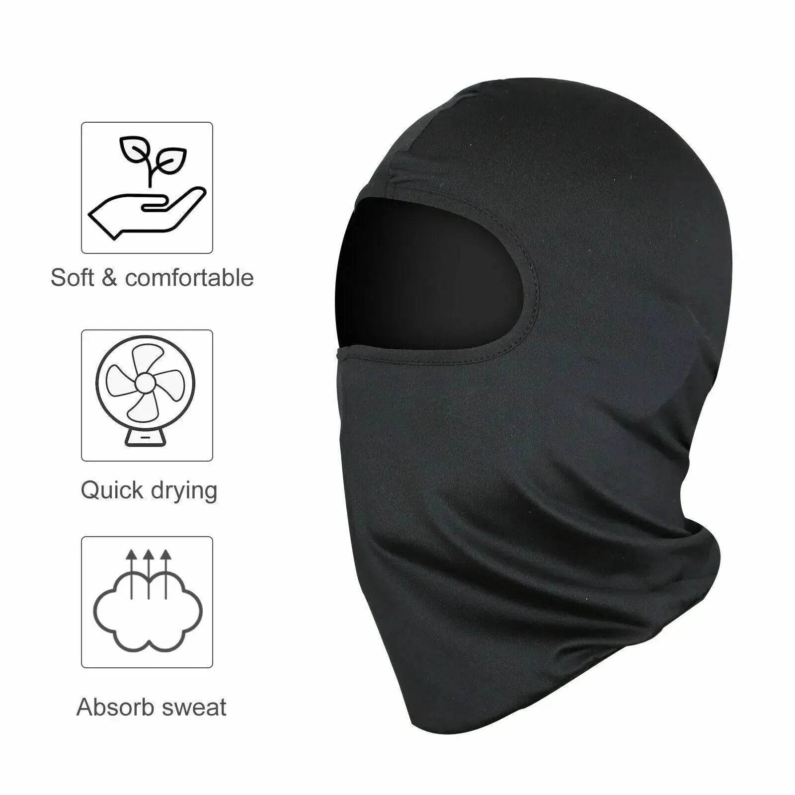 3 Pack Tactical Balaclava Thin Full Face Mask Lightweight Motorcycle Warmer Ski - www.Shopthatapp.com