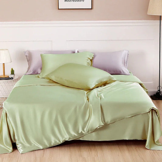 Double-sided Silk Bedding Duvet Cover - www.Shopthatapp.com