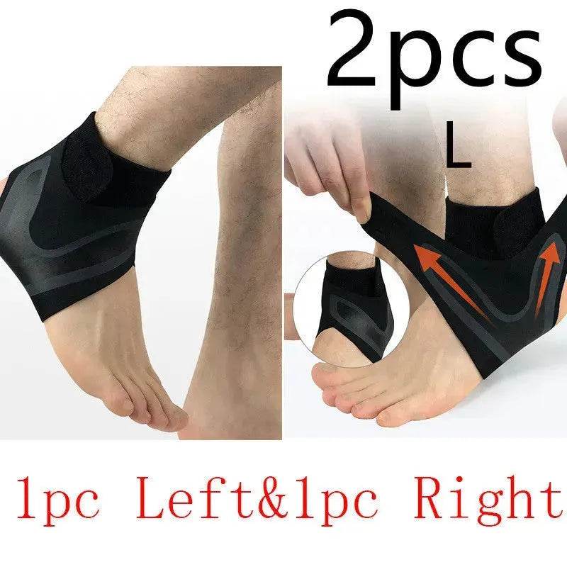 Ankle Support Brace for sprain Ankle Elastic Ankle Sleeve - www.Shopthatapp.com