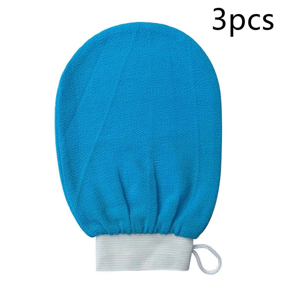 Home Fashion Exfoliating Bath Gloves exfoliating sponge - www.Shopthatapp.com