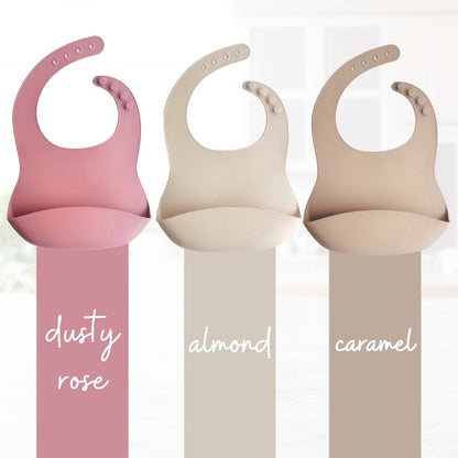Bavoirs en silicone - Lot de 3 