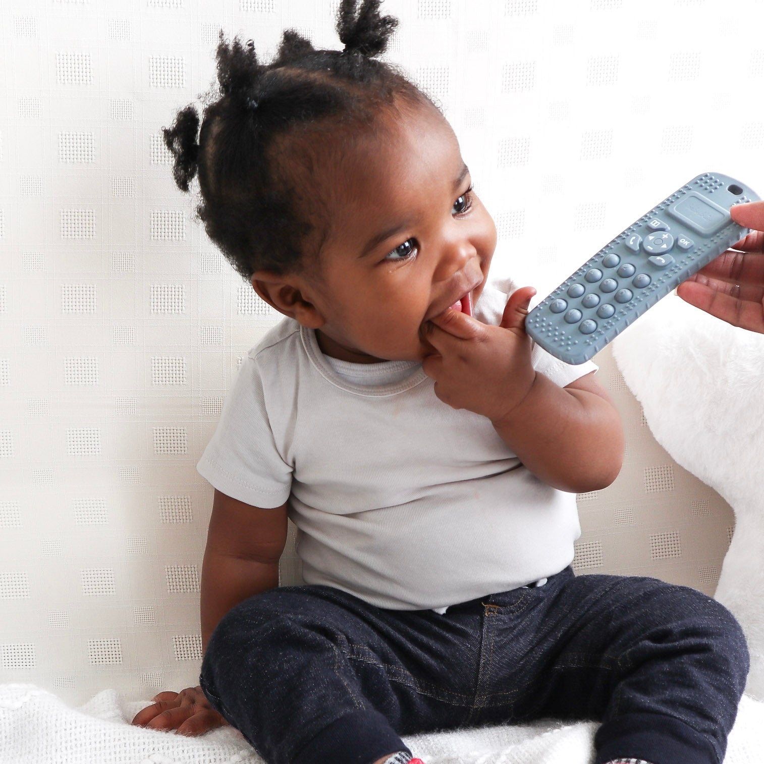Sensory Popper Teether Phone - www.Shopthatapp.com