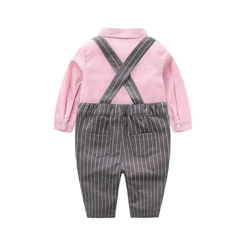 Baby Boy Clothes Gentleman Two-piece Suit Children Clothing - www.Shopthatapp.com