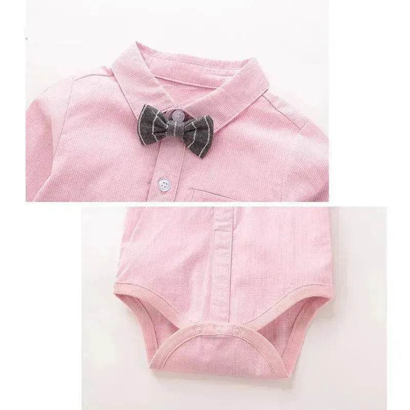 Baby Boy Clothes Gentleman Two-piece Suit Children Clothing - www.Shopthatapp.com