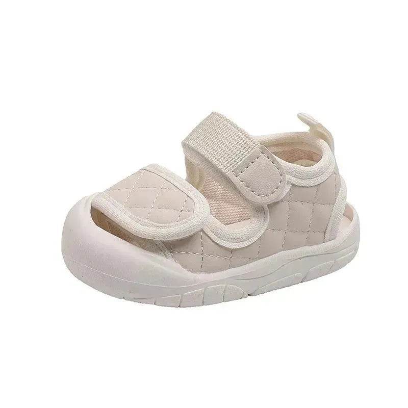 Baby Shoes Closed Toe Sandals Soft Bottom Toddler Shoes - www.Shopthatapp.com