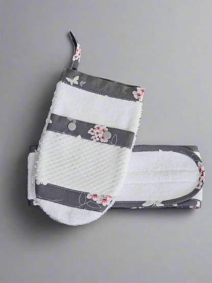 Ens. Gant de bain et bandeau démaquillant - www.Shopthatapp.com