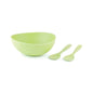 Peterson Housewares Bamboo Salad Bowl Set with Utensils