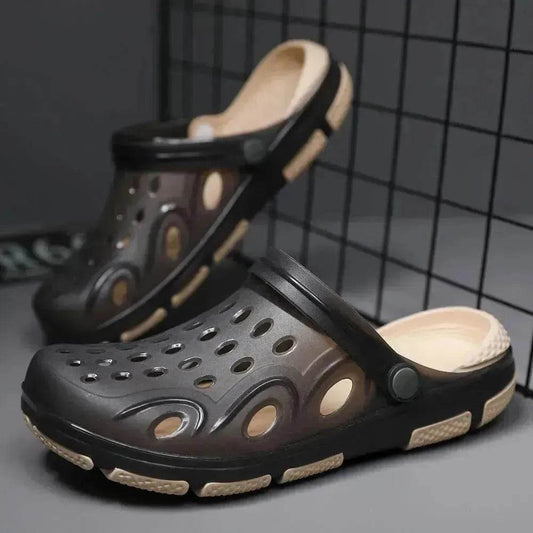 Baotou Sandals Outdoor Wear Half Drag Beach Shoes Men - www.Shopthatapp.com