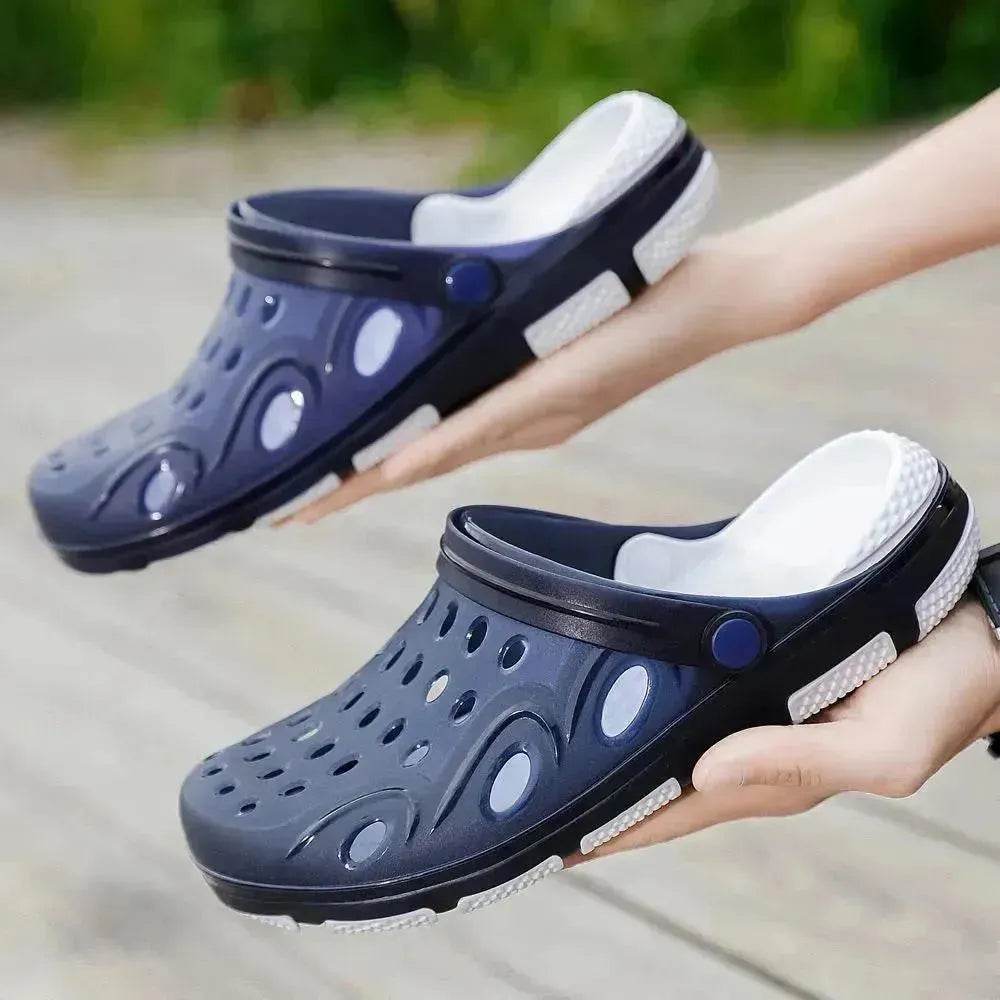 Baotou Sandals Outdoor Wear Half Drag Beach Shoes Men - www.Shopthatapp.com