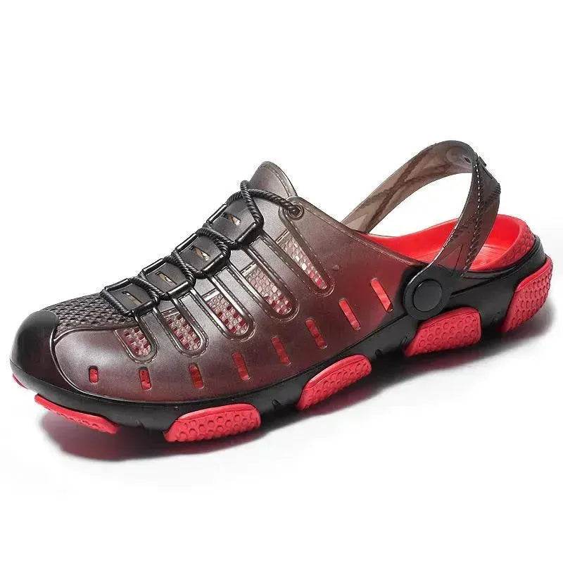 Baotou Sandals Outdoor Wear Half Drag Beach Shoes Men - www.Shopthatapp.com