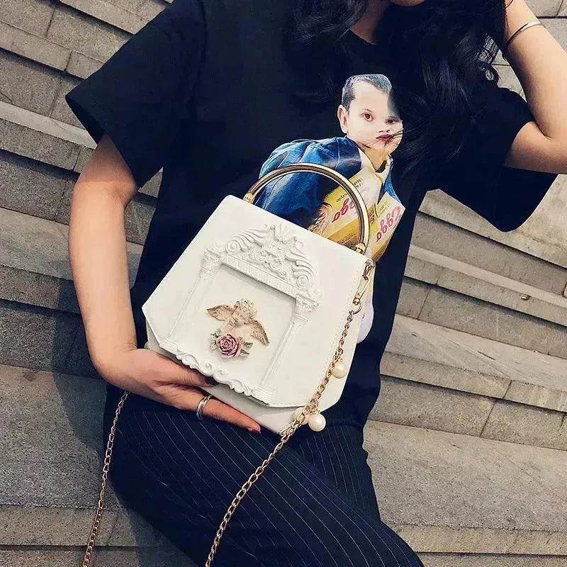 Baroque Angel Clutch Bag Chic Ladies shoulder Hand Bag - www.Shopthatapp.com