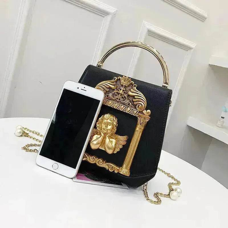 Baroque Angel Clutch Bag Chic Ladies shoulder Hand Bag - www.Shopthatapp.com