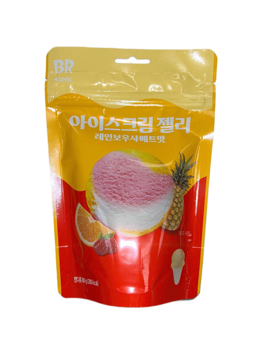 Baskin Robbin Rainbow Sherbet 80G (Korean) - www.Shopthatapp.com