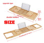 Bamboo Bath Caddy Tray - www.Shopthatapp.com