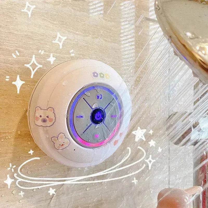 Bathroom Waterproof Bluetooth Speaker Wireless Home Portable - www.Shopthatapp.com