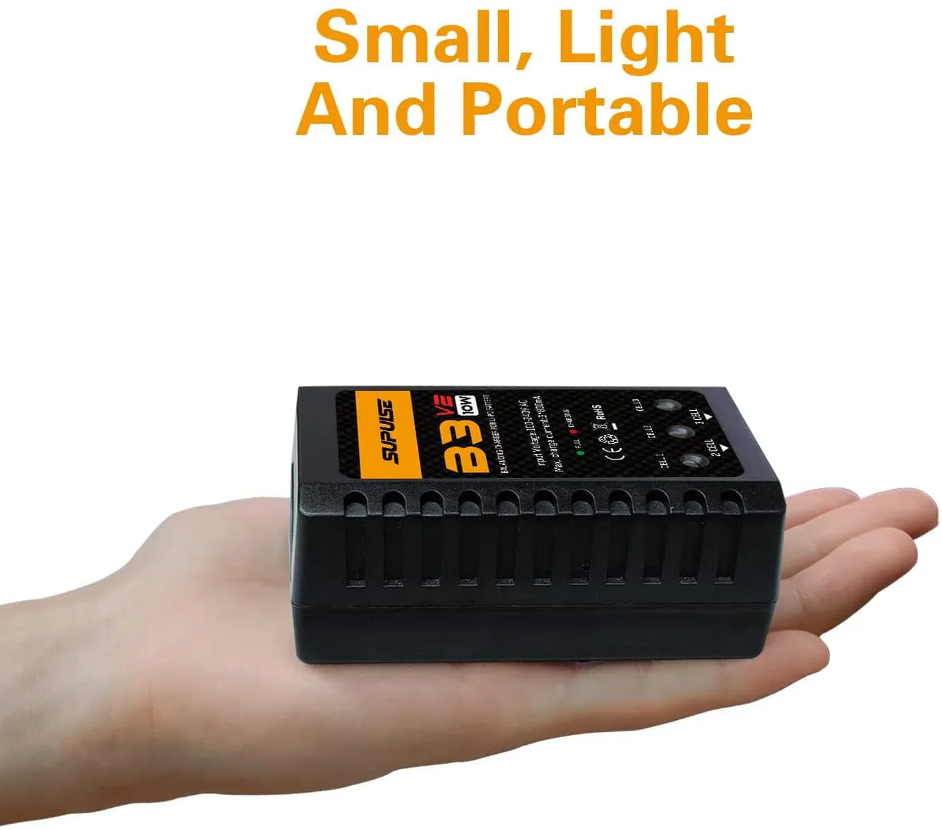 SUPULSE B3 V2 LiPo Battery Balance Charger 2S 3S 7.4V 11.1V for RC Models - www.Shopthatapp.com