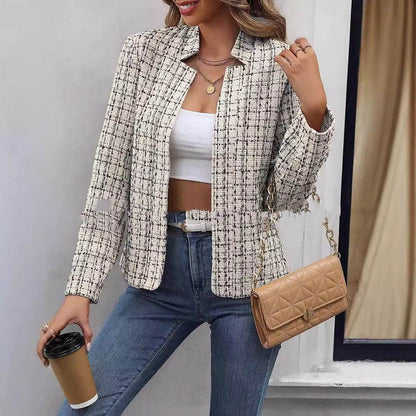 Elegant Office Small Suit Jacket For Women - www.Shopthatapp.com