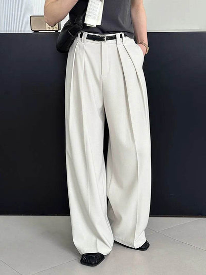 Corporate Wide Leg Pant Office Work Trouser Women - www.Shopthatapp.com