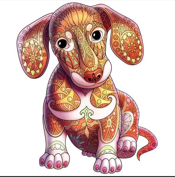 Each Piece Is Animal Shaped Christmas Gift Colorful Elephant Turtle Wooden Jigsaw Puzzles - www.Shopthatapp.com