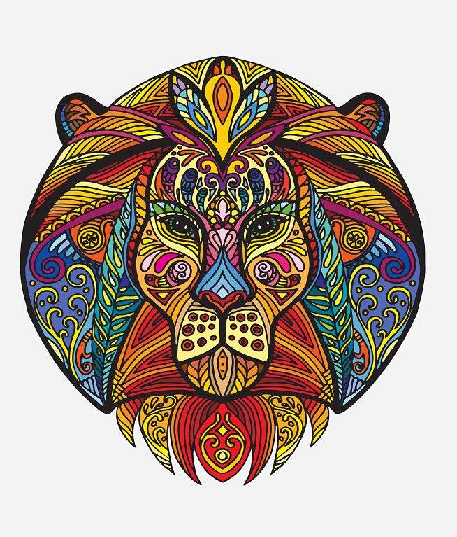 Each Piece Is Animal Shaped Christmas Gift Colorful Elephant Turtle Wooden Jigsaw Puzzles - www.Shopthatapp.com