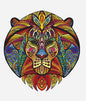 Each Piece Is Animal Shaped Christmas Gift Colorful Elephant Turtle Wooden Jigsaw Puzzles - www.Shopthatapp.com