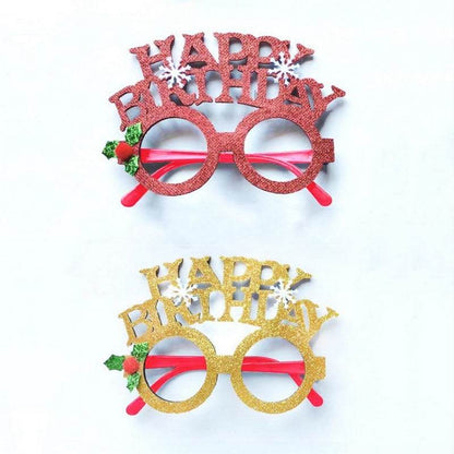 Christmas Creative Party Gathering Dress Up Glasses - www.Shopthatapp.com