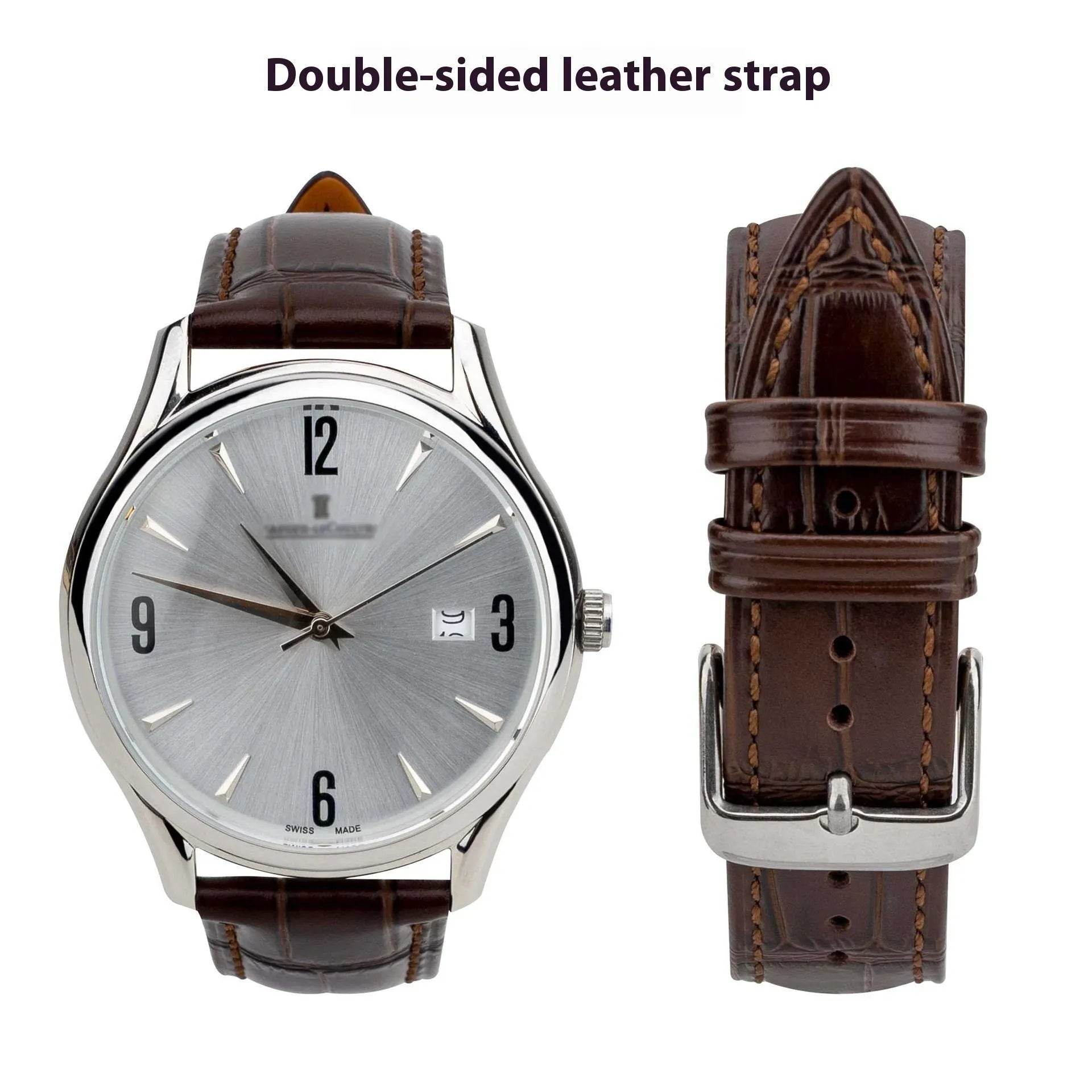 Bamboo Pattern Cow Leather Watch Strap Unisex - www.Shopthatapp.com