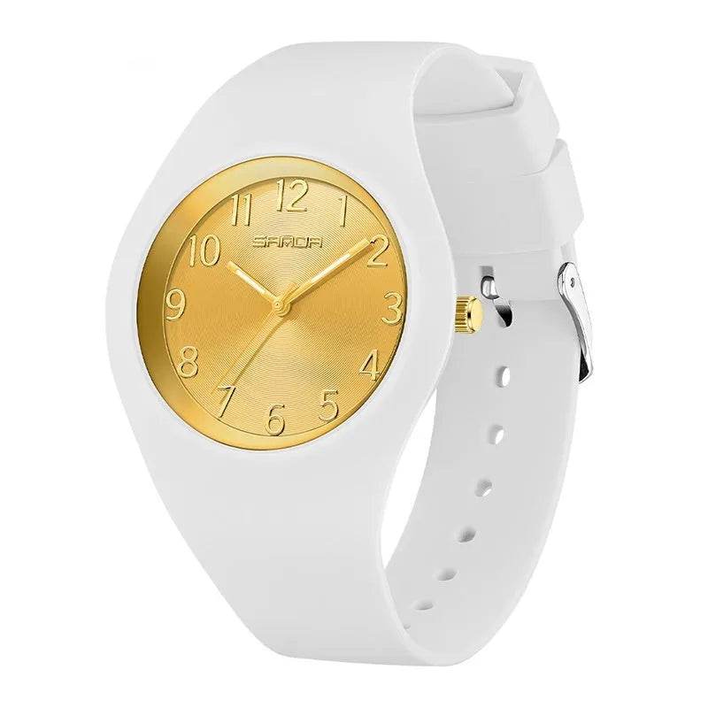 Student Thin And Light Silicone Strap Waterproof Simple Fashion Electronic Watch - www.Shopthatapp.com