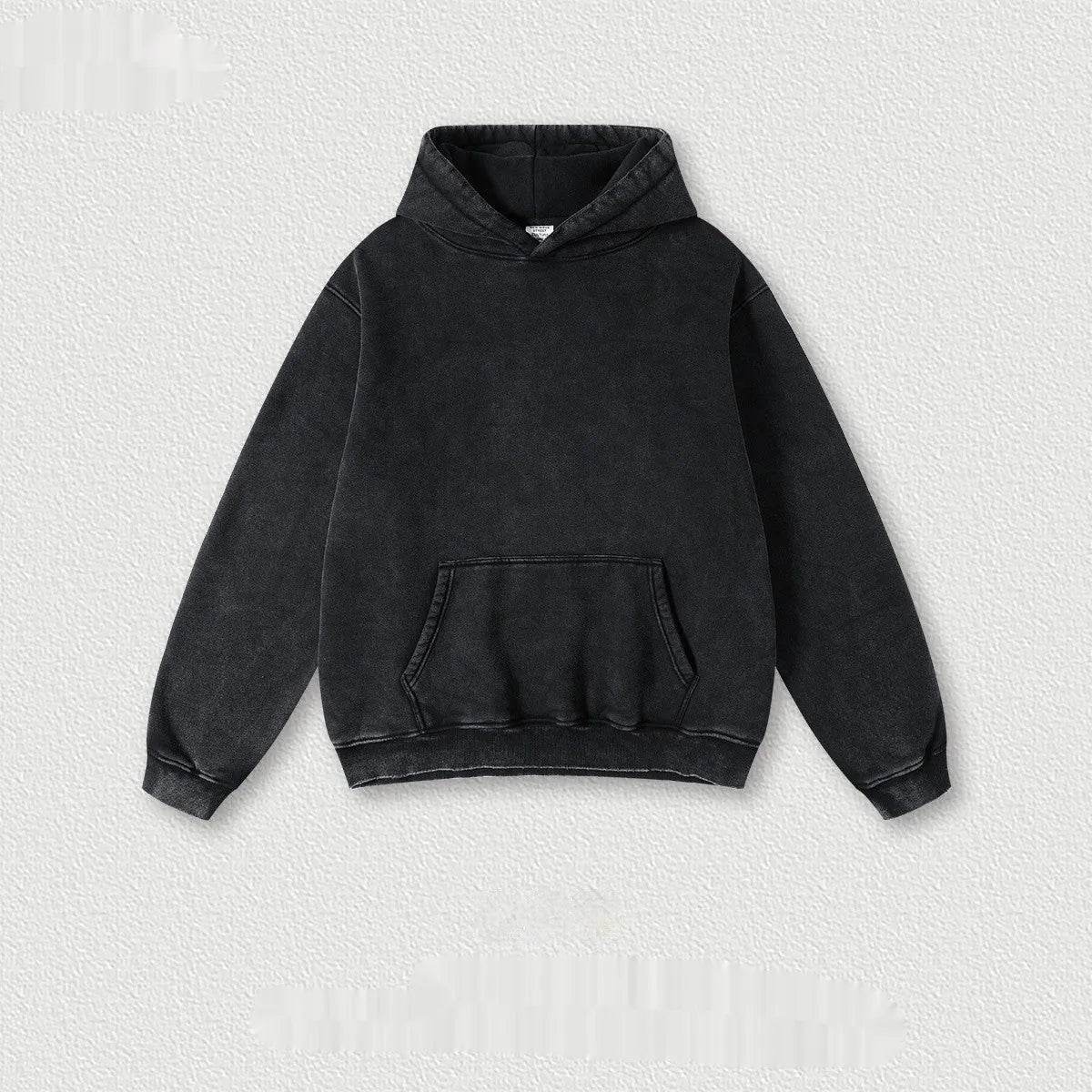 Men's Fashion Retro Velvet Hoodie Sweatshirt Pullover top - www.Shopthatapp.com