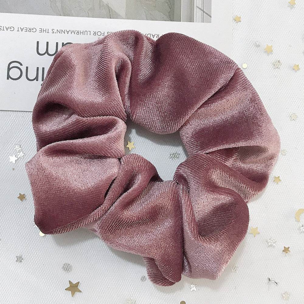 Fashion Velvet Scrunchies for Hair Ponytail Holder - www.Shopthatapp.com