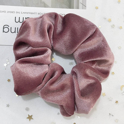 Fashion Velvet Scrunchies for Hair Ponytail Holder - www.Shopthatapp.com