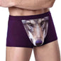 Printed Wolf Head Big Bird  Men's Boxer Briefs Underwear - www.Shopthatapp.com