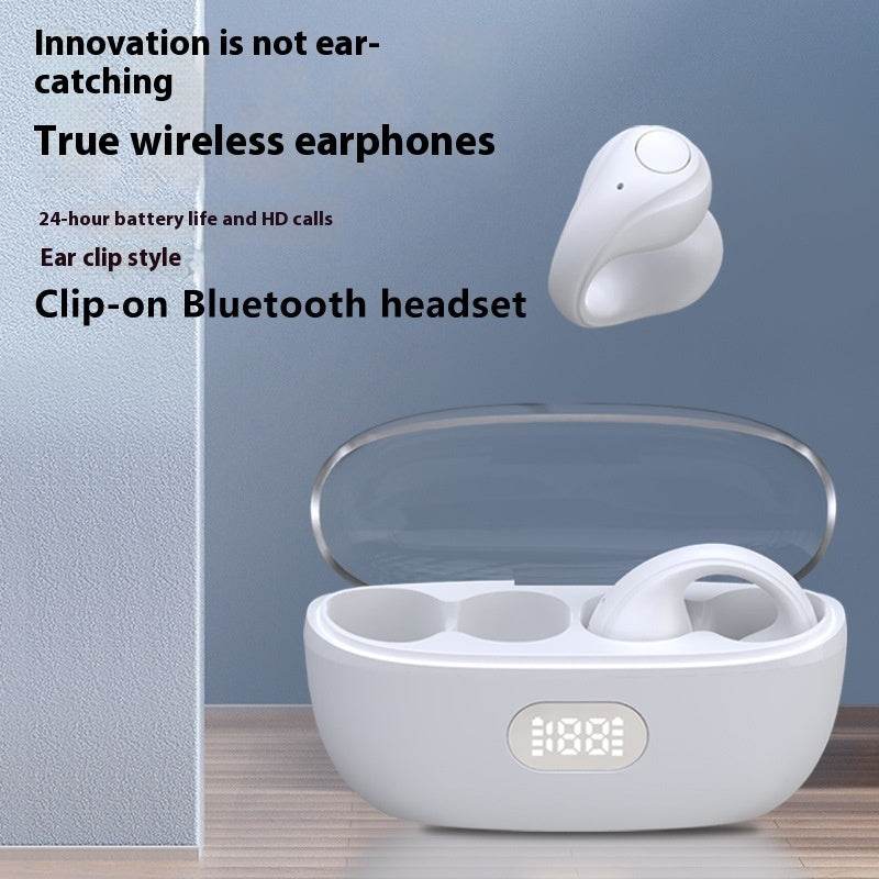 Large Power Clip-on Wireless Sports Earphones - www.Shopthatapp.com