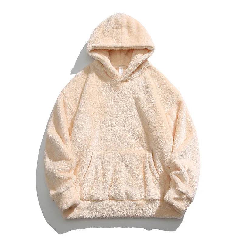 Couple Hoodie – Loose Fit Polyester Solid Color Matching Hoodies - www.Shopthatapp.com