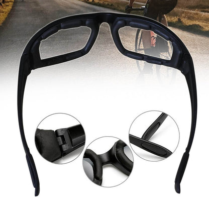 Cycling Sunglasses Chopper Outdoor Sports Glasses For Men Women Wrap Around UV400 Protection For Fishing Driving Glasses Windproof Clear Lens - www.Shopthatapp.com
