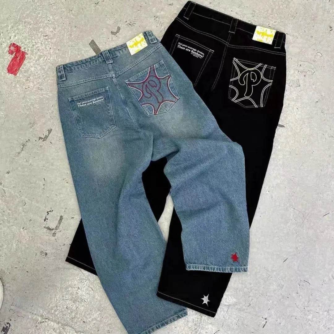 New Hip-hop Fashion Baggy Jeans Pant For Men And Women - www.Shopthatapp.com
