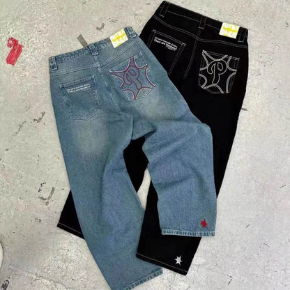 New Hip-hop Fashion Baggy Jeans Pant For Men And Women - www.Shopthatapp.com