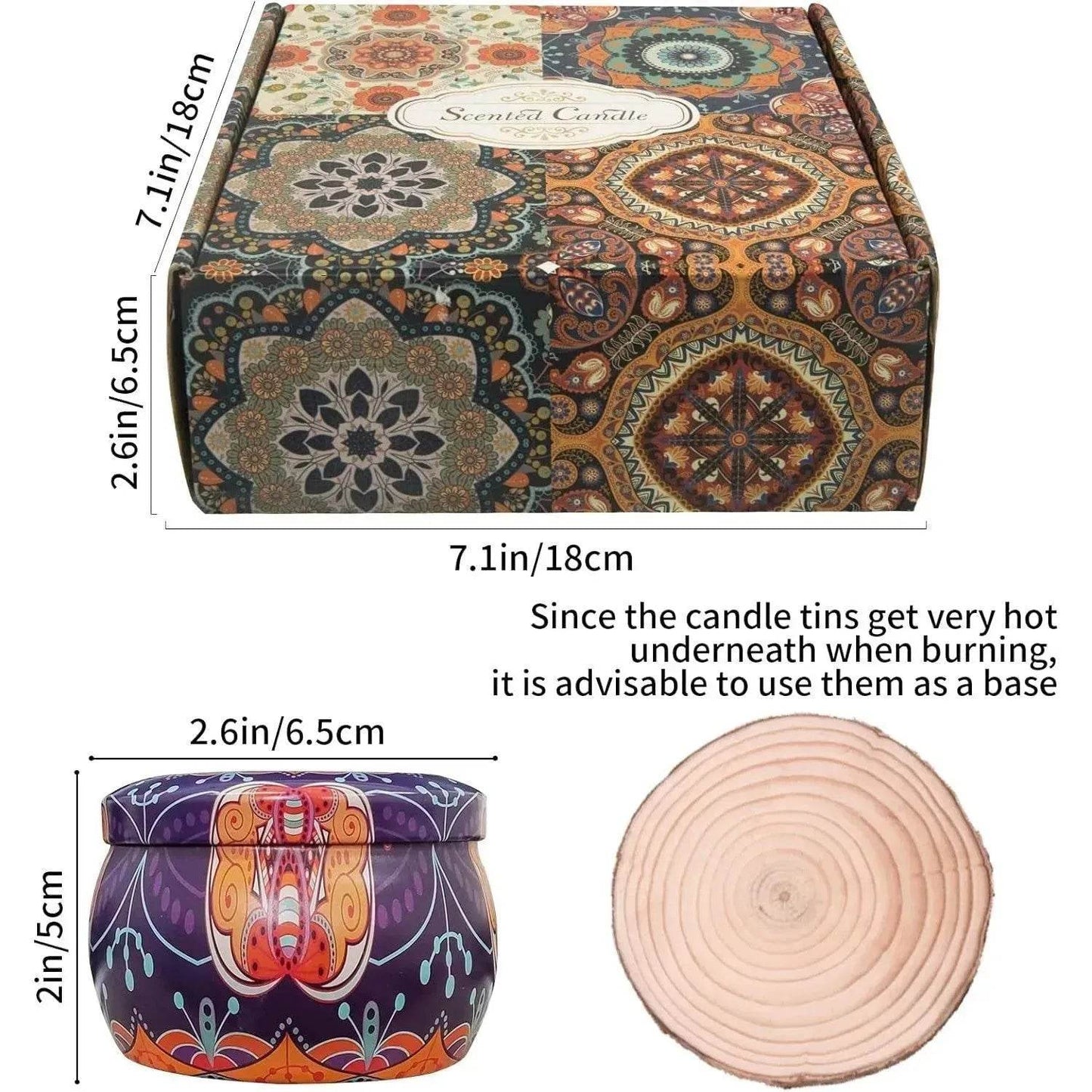 Abrief Scented Candles Gift Set - www.Shopthatapp.com