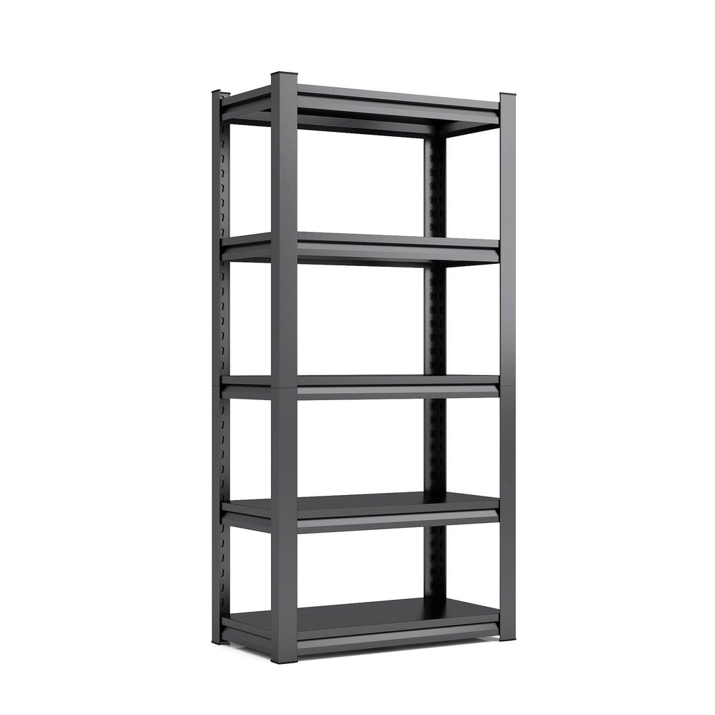 Tier Metal Shelves For Storage Garage Shelving 2000LBS Heavy Duty Storage Shelves Adjustable Garage Shelf Industrial Shelving Unit Storage Utility Rack,Black - www.Shopthatapp.com
