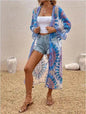 Beach Cover-up Pattern Sun Protection Cardigan Female - www.Shopthatapp.com