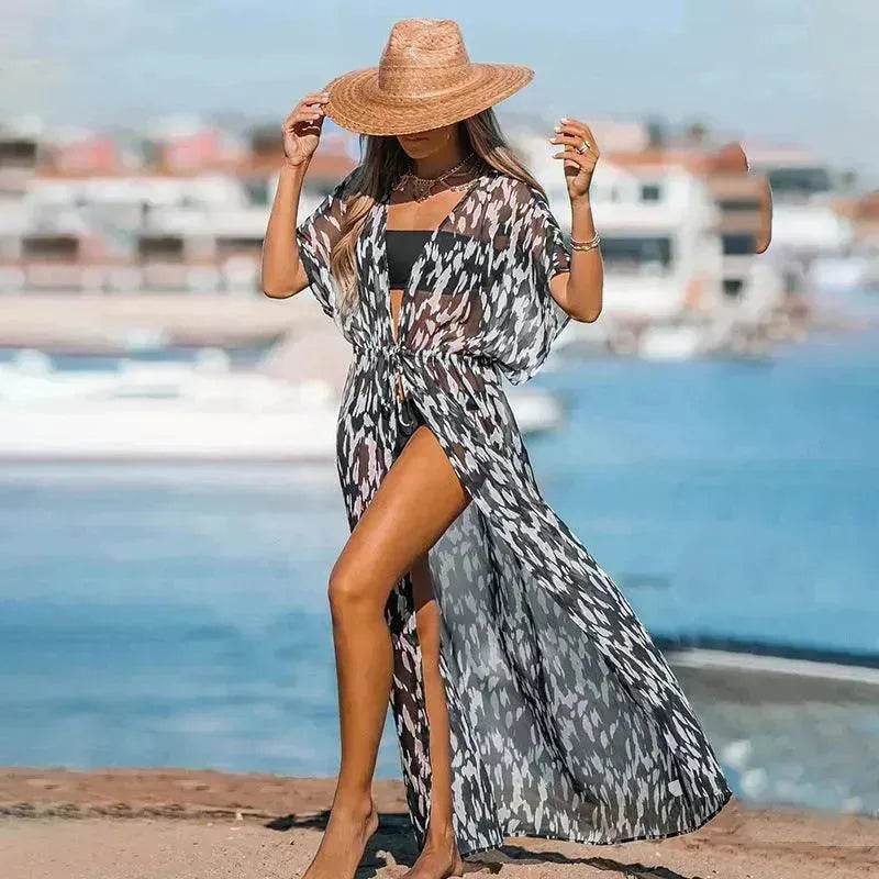 Beach Dress Women's Casual Holiday Floral Print - www.Shopthatapp.com