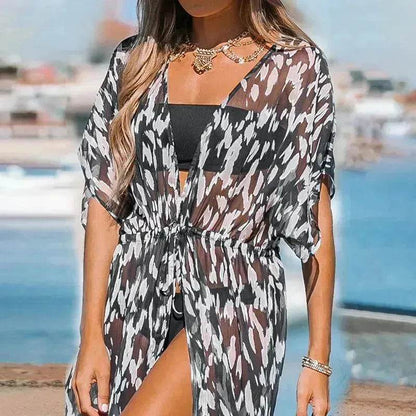 Beach Dress Women's Casual Holiday Floral Print - www.Shopthatapp.com