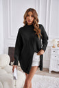 Pull en maille fendu Beatrice