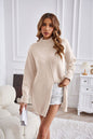 Pull en maille fendu Beatrice