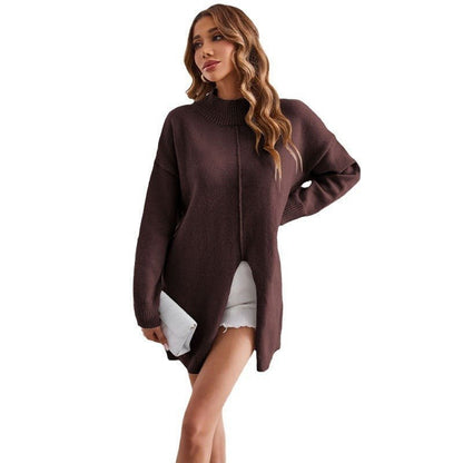 Pull en maille fendu Beatrice