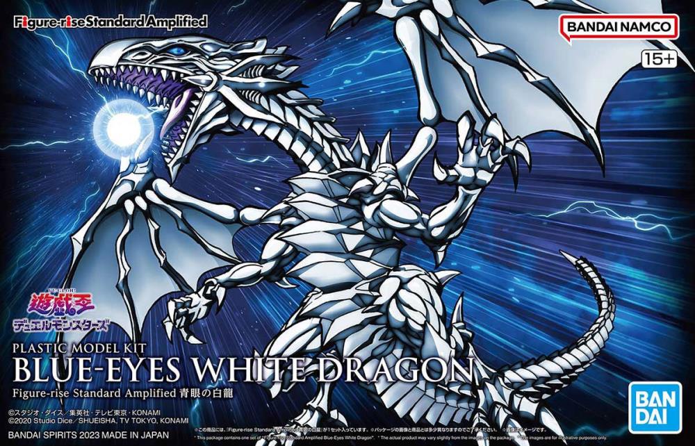 Yu-Gi-Oh - Amplified Blue-Eyes White Dragon - Model kit - www.Shopthatapp.com