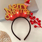Christmas With Light Headband Snowflake Women's
